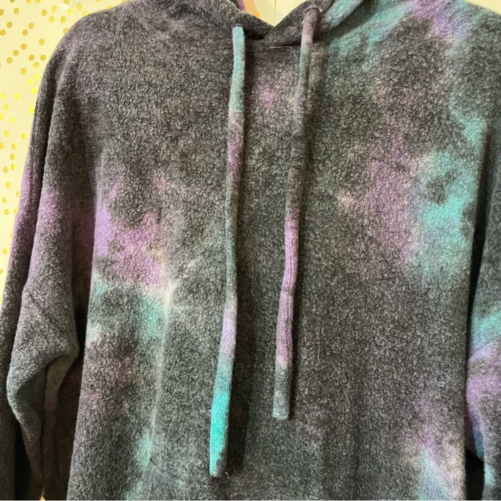 Soft Serve Cloud Cotton Unisex Tie-Dye Hoodie size Large - Picture 8 of 15